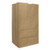 Grocery Paper Bags, 57 Lbs Capacity, #25, 8.25"w X 6.13"d X 15.88"h, Kraft, 500 Bags