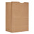 Grocery Paper Bags, 52 Lbs Capacity, 1/6 Bbl, 12"w X 7"d X 17"h, Kraft, 500 Bags