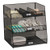 Safco Onyx Breakroom Organizers, 3 Compartments