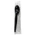 Heavyweight Wrapped Polystyrene Cutlery, Teaspoon, Black, 1,000/carton