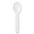 Polystyrene Taster Spoons, White, 3000/carton