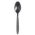 Dart® Boxed Reliance Medium Weight Cutlery, Fork, Black, 1,000/Carton