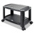 Alera® 3-in-1 Storage Cart And Stand, 21.63w x 13.75d x 24.75h, Black/Gray, 2/Carton