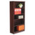 Alera® Valencia Series Bookcase, Five-Shelf, 31 3/4w x 14d x 64 3/4h, Mahogany, 1 Each/Carton