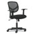 Sadie™ 1-Oh-Two Mid-Back Task Chairs, Supports Up To 250 Lb, 17" To 22" Seat Height, Black, 1 Each/Carton