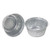 Durable Packaging Aluminum Round Containers, 4 Oz, 3" Diameter x 1.56"h, Silver, 1,000/Carton