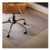 ES Robbins® Natural Origins Chair Mat For Carpet, 46 x 60, Clear, 1 Each/Carton
