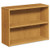 HON® 10500 Series Laminate Bookcase, Two-shelf, 36w x 13-1/8d x 29-5/8h, Harvest, 1/Carton