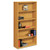 HON® 10500 Series Laminate Bookcase, Five-shelf, 36w x 13-1/8d x 71h, Harvest, 1/Carton