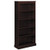 HON® 94000 Series Five-shelf Bookcase, 35-3/4w x 14-5/16d x 78-1/4h, Mahogany, 1 Each/Carton