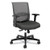 HON® Convergence Mid-back Task Chair, Synchro-tilt And Seat Glide, Supports Up to 275 lb, Iron Ore Seat, Black Back/Base, 1/Carton