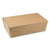 Pactiv EarthChoice Onebox Paper Box, 77 Oz, 9 x 4.85 x 2.7, Kraft, 162/Carton