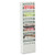 Safco® Steel Magazine Rack, 11 Compartments, 10w x 4d x 36.25h, Black