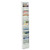 Safco® Steel Magazine Rack, 11 Compartments, 10w x 4d x 36.25h, Black