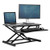 Fellowes® Corsivo Sit-stand Workstation, 31.5" x 24.25" x 16", Black, 1 Each/Carton