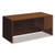 HON® 10500 Series "L" Workstation Right Pedestal Desk With 3/4 Height Pedestal, 72" x 36" x 29.5", Mahogany, 1 Each/Carton