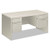 HON® 38000 Series Double Pedestal Desk, 60" x 30" x 30", Light Gray/Silver, 1 Each/Carton