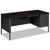 HON® Metro Classic Series Right Pedestal "L" Workstation Desk, 66" x  30" x 29.5", Mahogany/Charcoal, 1 Each/Carton