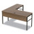 Linea Italia® Urban Series L- Shaped Desk, 59" x 59" x 29.5", Ash, 1 Each/Carton