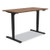 Union & Scale™ Essentials Electric Sit-stand Desk, 55.1" x 27.5" x 25.9" To 51.5", Espresso/Black, 1 Each/Carton