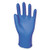 Disposable Powder-free Nitrile Gloves, Large, Blue, 5 Mil, 1000/carton