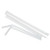 Boardwalk Flexible Wrapped Straws, 7.75", Plastic, White