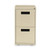 File Pedestal, Left Or Right, 2 Legal/letter-size File Drawers, Putty, 14.96" X 19.29" X 27.75"