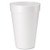 Foam Drink Cups, 16 Oz, White, 20/bag, 25 Bags/carton