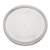 Plastic Lids For Foam Cups, Bowls And Containers, Flat, Vented, Fits 6-32 Oz, Translucent, 1,000/carton