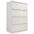 Lateral File, 4 Legal/letter-size File Drawers, Light Gray, 36" X 18" X 52.5"