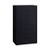 Combo File Cabinet, 5 Letter/legal/a4-size File Drawers, Black, 36 X 18.62 X 60