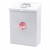 Scensibles Sanitary Napkin Receptacle with Bag Dispenser: Wall-Mounted, 8" x 11" x 4"