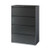 Lateral File Cabinet, 4 Letter/legal/a4-size File Drawers, Charcoal, 36 X 18.62 X 52.5