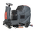 Viper AS850R 32", 31-Gal, Ride On Scrubber, Pad Drivers, Brushes, 40" Squeegee Assembly, O/B Charger, 242 Ah WET Batteries