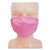 Kids Fabric Face Mask, Pink, 500/carton