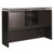 Alera Sedina Series Hutch With Sliding Doors, 72w X 15d X 42.5h, Espresso