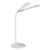 OttLite Wellness Series Pivot LED Desk Lamp With Dual Shades, 13.25" To 26" High, White