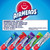 Airheads Variety Pack, 2.75 Ounce, 18 Per Box, 8 Per Case