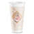 Dart Cafe G Foam Hot/cold Cups, 20 Oz, Brown/red/white, 20/pack