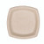 Dart Compostable Fiber Dinnerware, Proplanet Seal, Plate, 6.7 X 6.7, Tan, 1,000/carton