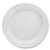 Dart Famous Service Impact Plastic Dinnerware, Plate, 10.25" Dia, White, 500/carton