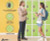 AdirOffice Steel Storage Locker, 3 Compartment, 12 X 12 X 72, Green