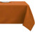 Oxford Rust Square Table Linen – 72x72, 1 Dozen