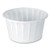 Paper Portion Cups, 4 oz, White, 250/Bag, 20 Bags/Carton