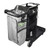 Unger RRCRT RestroomRx Janitor / Housekeeping Cart with Bag