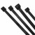 Anchor Brand UV Stabilized Cable Tie, 175 lb Tensile Strength, 36 in L, Black, 50 EA/BG