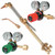 Best Welds G250 Series Cutting and Welding Outfit, 3/8 in to 5 in Cutting Cap, CGA-540/CGA-510, Standard