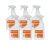 Ecolab RTU Unscented Multi-Purpose Spray Bottles Kitchen Degreaser, 32 OZ, 6/CT
