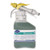 Crew Restroom Floor/Surface Non-Acid Disinfectant Cleaner, Fresh, 1.5 L Bottle, 2/Carton