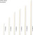 Royal 6 Inch Disposable Bamboo Skewers, Round, for Grilling Meat, Satays, and Skewered Vegetables, Package of 100